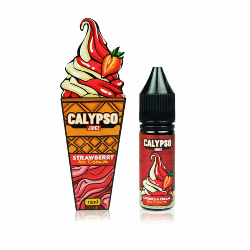 CALYPSO CREAMY STRAWBERRY ICE CREAM (SALT) The Vape 69